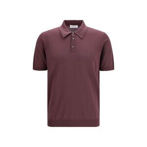 Roberto Collina Purple Cotton Polo Men's Shirt